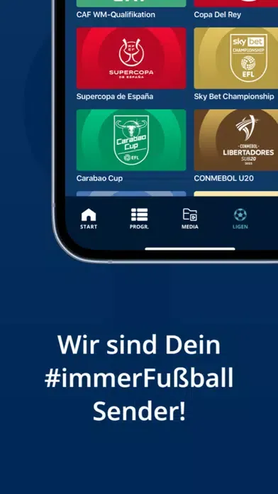 Sportdigital+ Live Fussball स्क्रीनशॉट