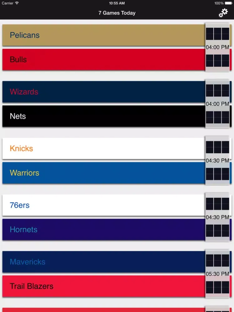 ภาพหน้าจอของ Lu - Basketball Scores and Notifications iPad 