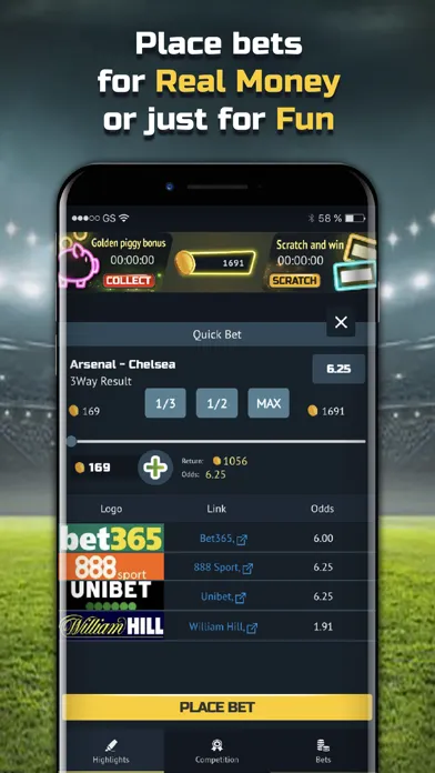 Sports Betting for Real स्क्रीनशॉट