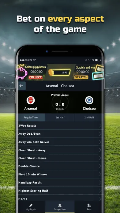 Sports Betting for Real स्क्रीनशॉट