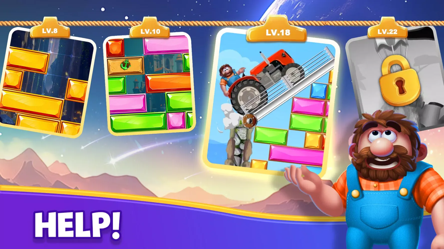 Jewel Sliding® - Block Puzzle应用截图