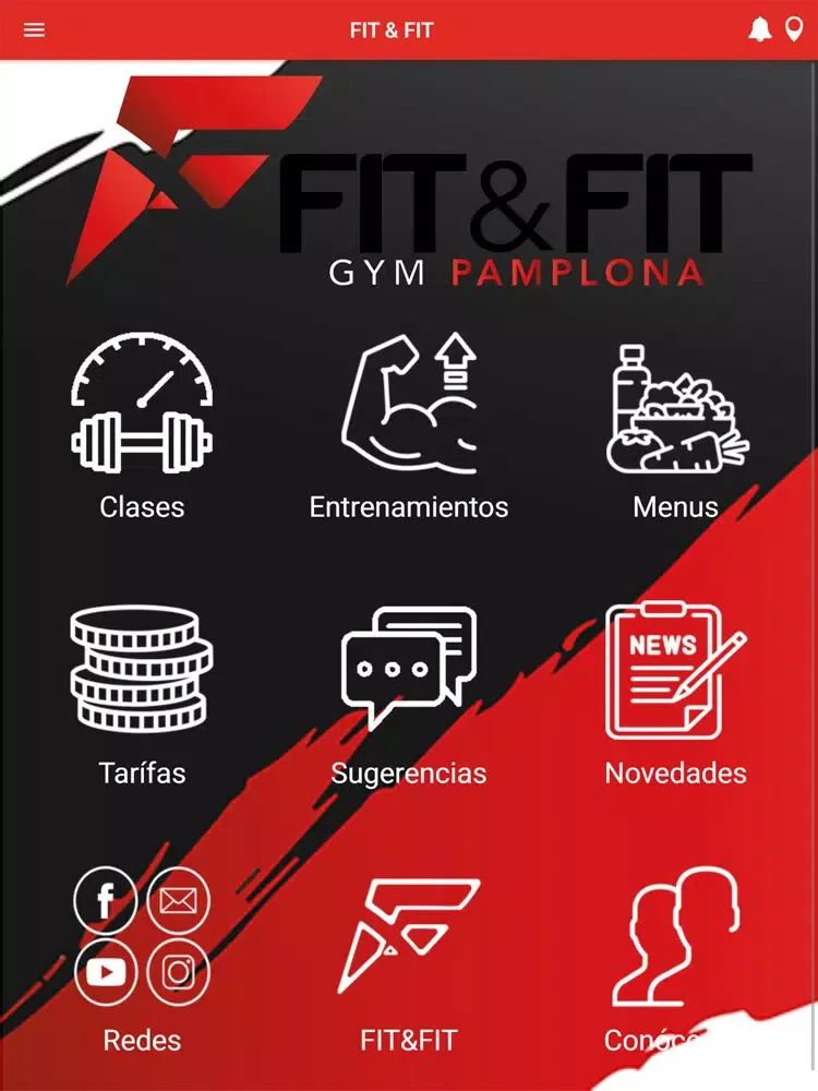 Tangkapan layar Fit And Fit Pamplona iPad 