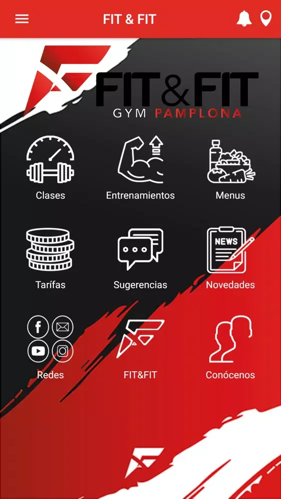 Tangkapan layar Fit And Fit Pamplona