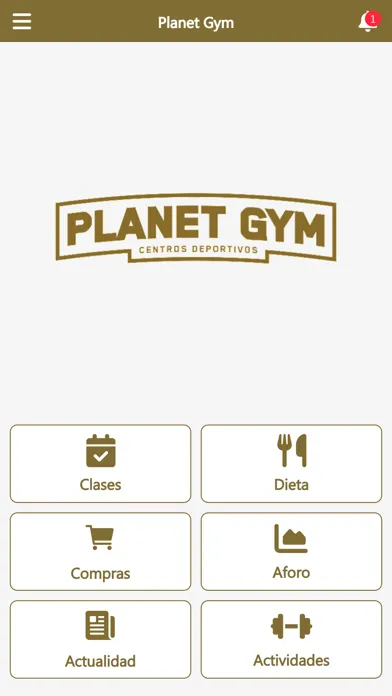 Ảnh chụp màn hình của Planet Gym Sport