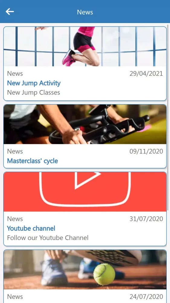 Captures d'écran de Sport Consulting