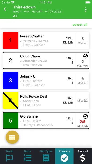 Interbets by Catskill OTB应用截图