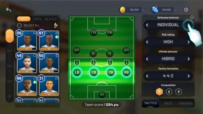 Football Faction スクリーンショット