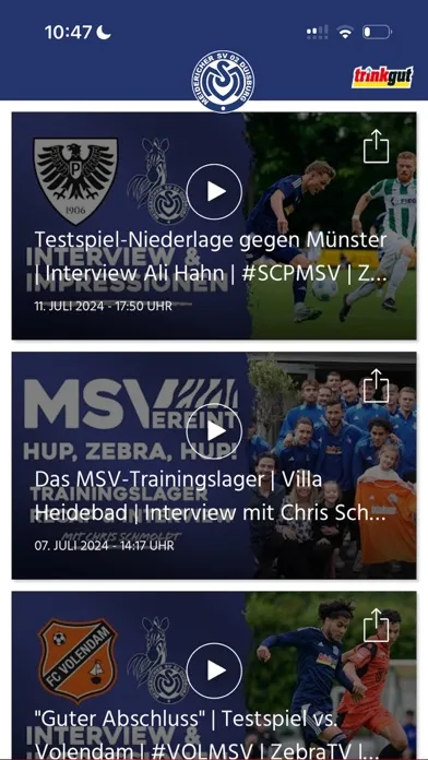 MSV Duisburg Screenshots