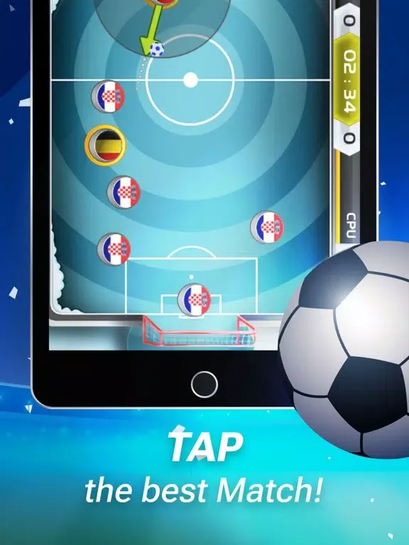 Capturas de pantalla de 1xGoal Football Madness iPad 