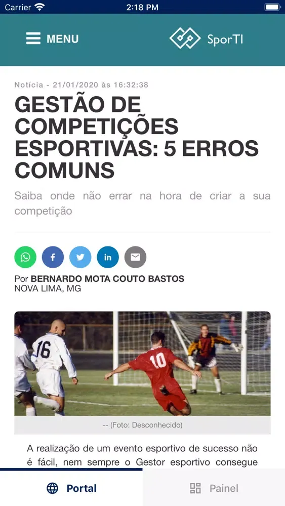 Capturas de pantalla de Liga Cidade Jardim