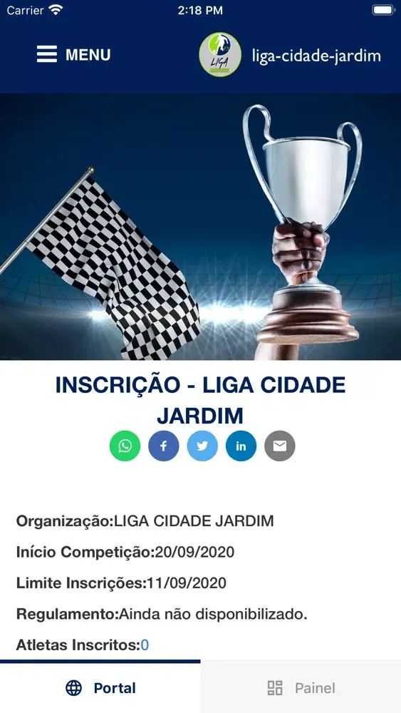Capturas de pantalla de Liga Cidade Jardim