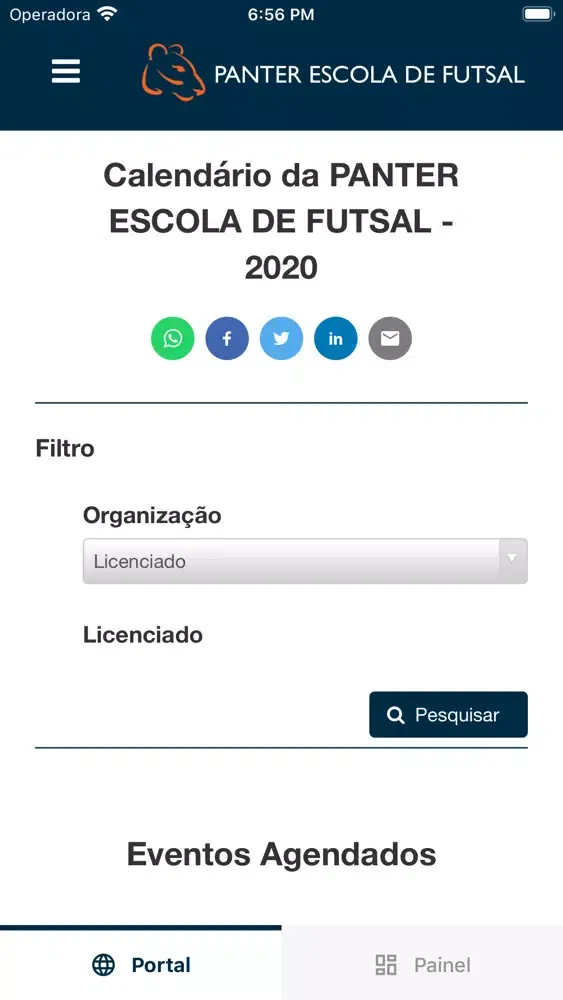 Panter Escola de Futsal Screenshots
