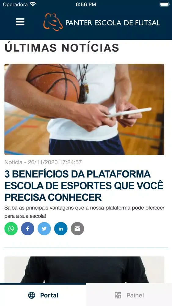 Panter Escola de Futsal Screenshots