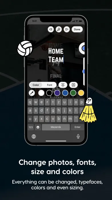 Sporties – Sport Story Maker應用截圖