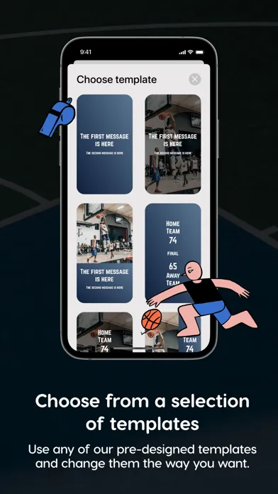Sporties – Sport Story Maker應用截圖
