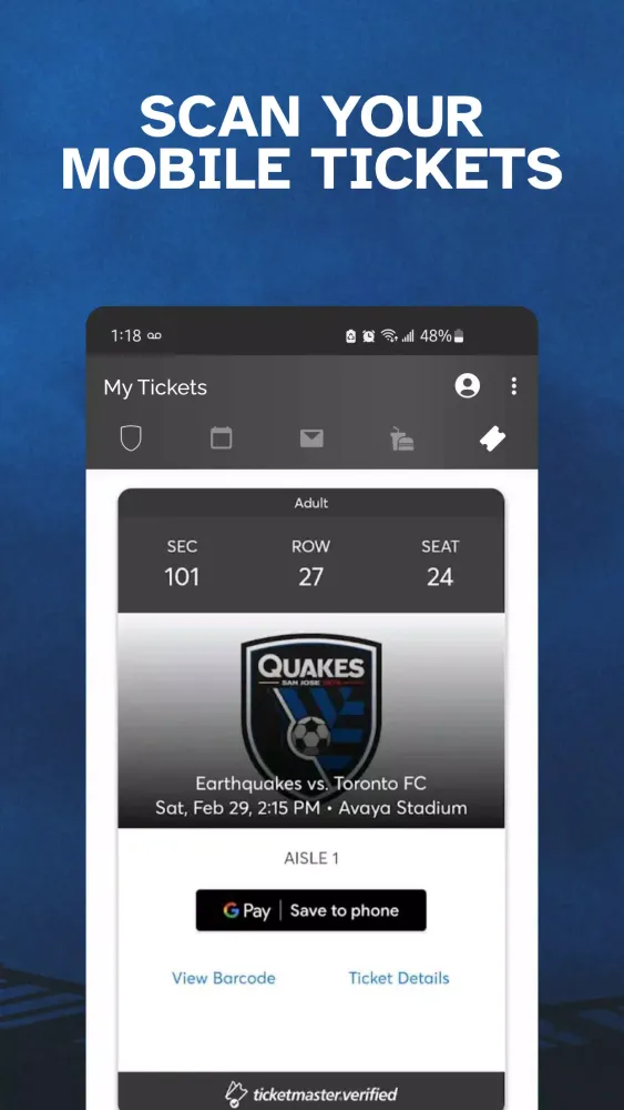 San Jose Earthquakes Ekran Görüntüleri