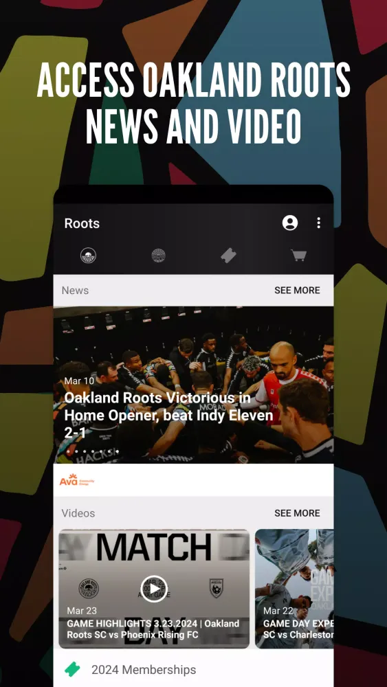 ภาพหน้าจอของ Oakland Roots SC