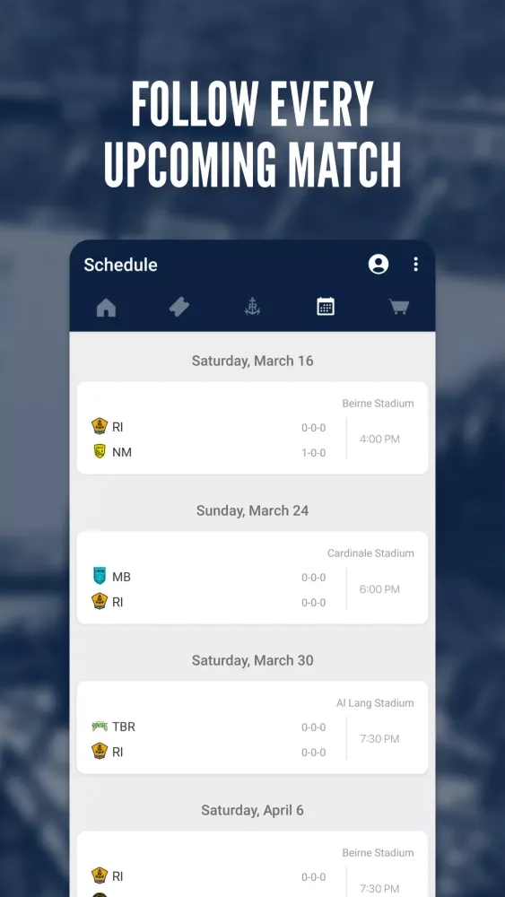 Rhode Island FC Screenshots