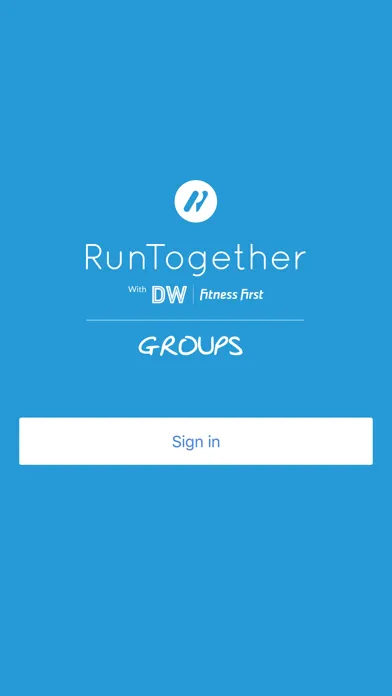 Tangkapan skrin RunTogether Group Leader
