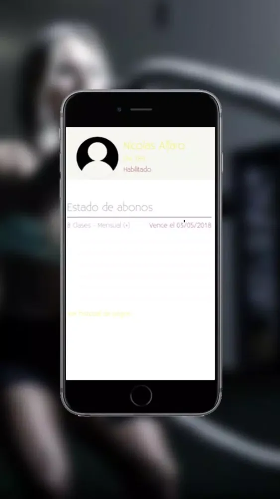 Capturas de tela do ST7 Gym