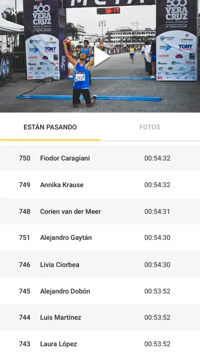 Captures d'écran de 10K Internacional del Golfo