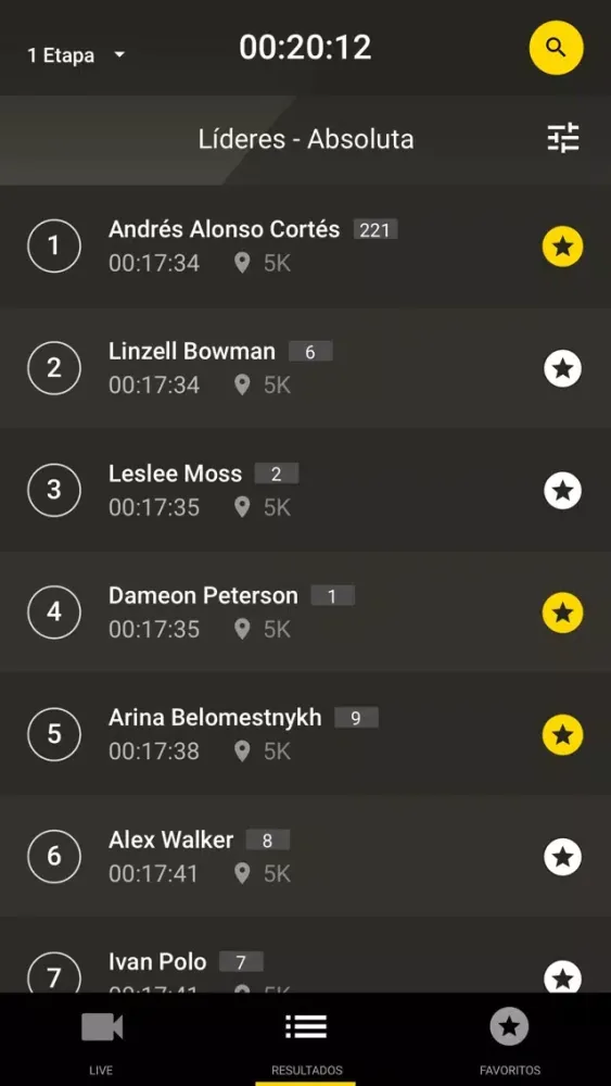 Tangkapan layar 4STAGE MTB Race Lanzarote 2019