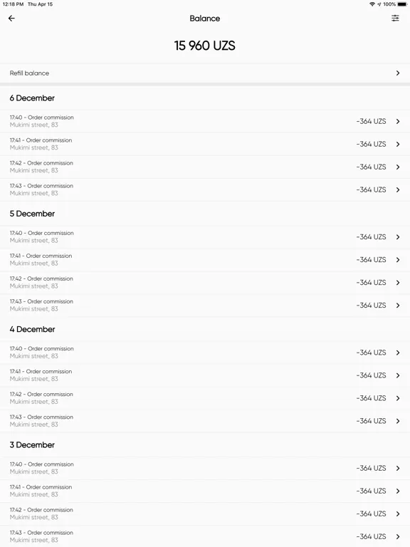 MoveMe Driver iPad 應用截圖
