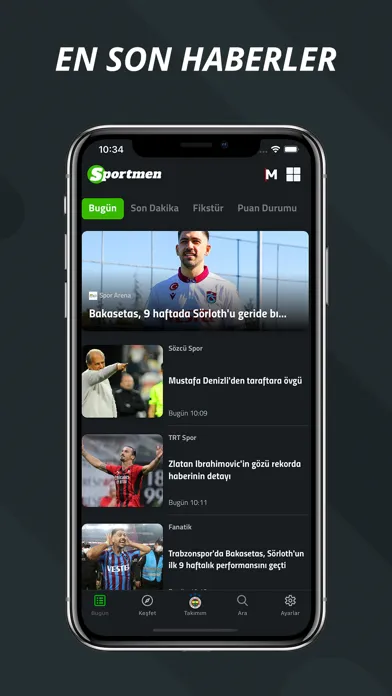 Sportmen: Canlı Skor, Haberler 스크린샷