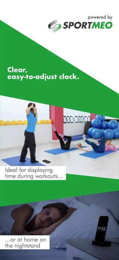 تصاویر Simple clock - clean & smart