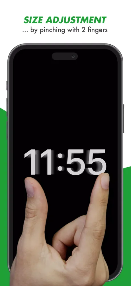 تصاویر Simple clock - clean & smart