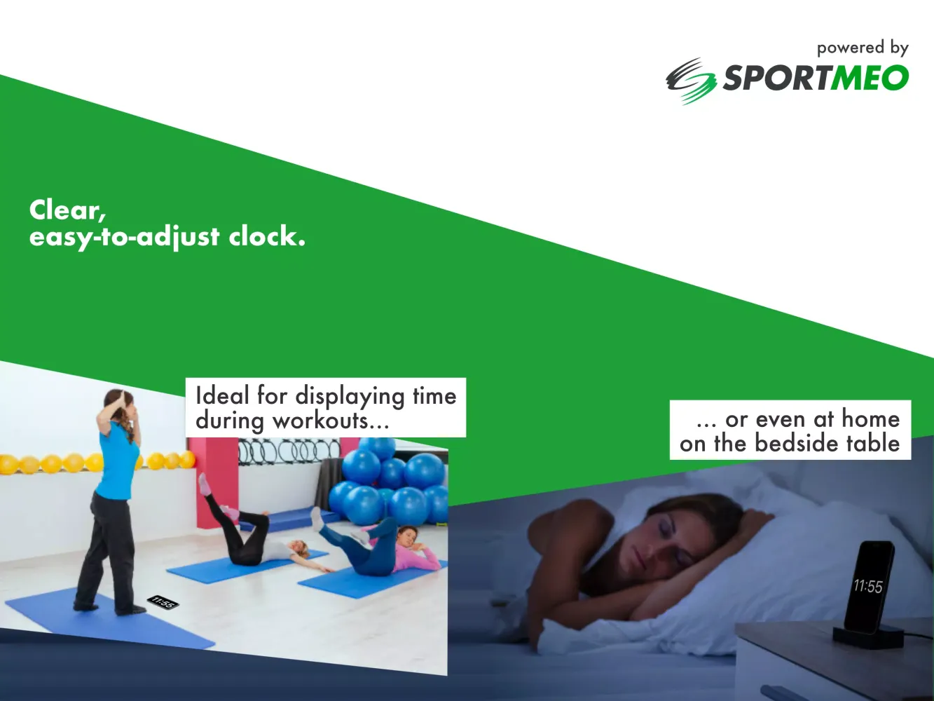 تصاویر Simple clock - clean & smart