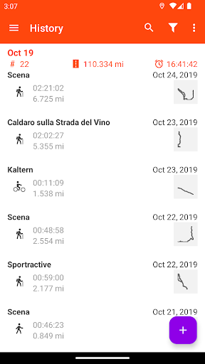 GPS Running Cycling & Fitness Screenshots4