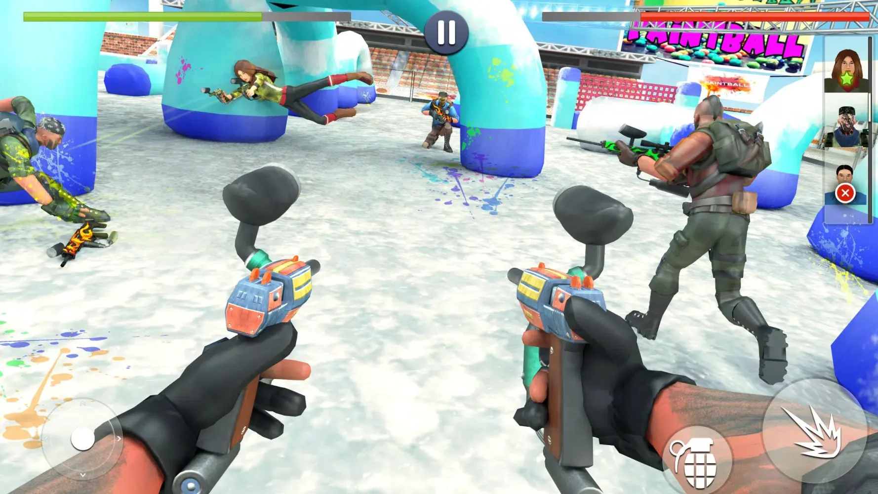 Capturas de pantalla de Paintball Shooting Games 3D