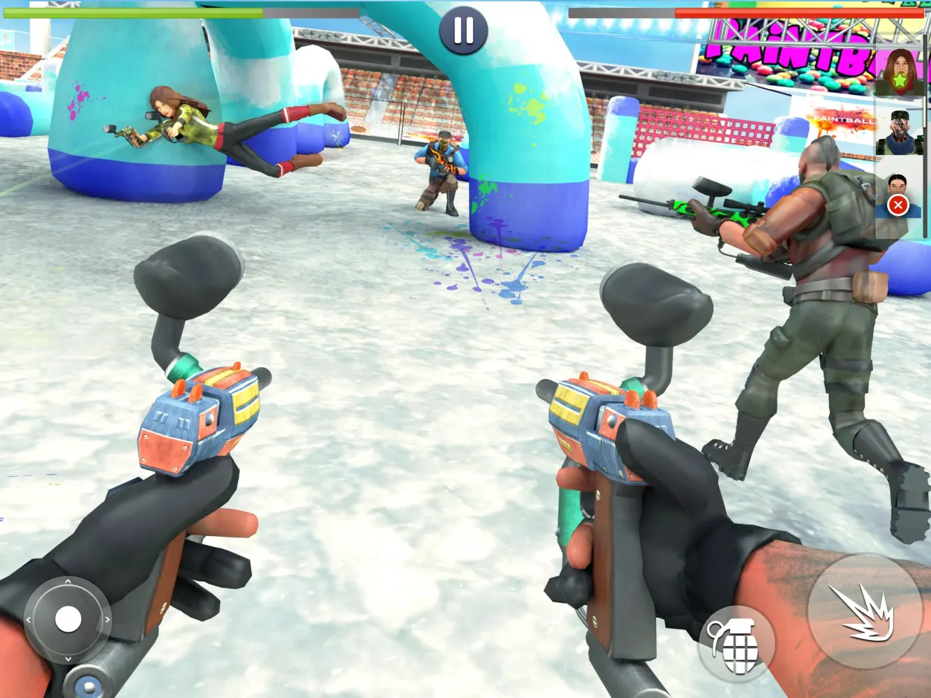 Capturas de pantalla de Paintball Shooting Games 3D