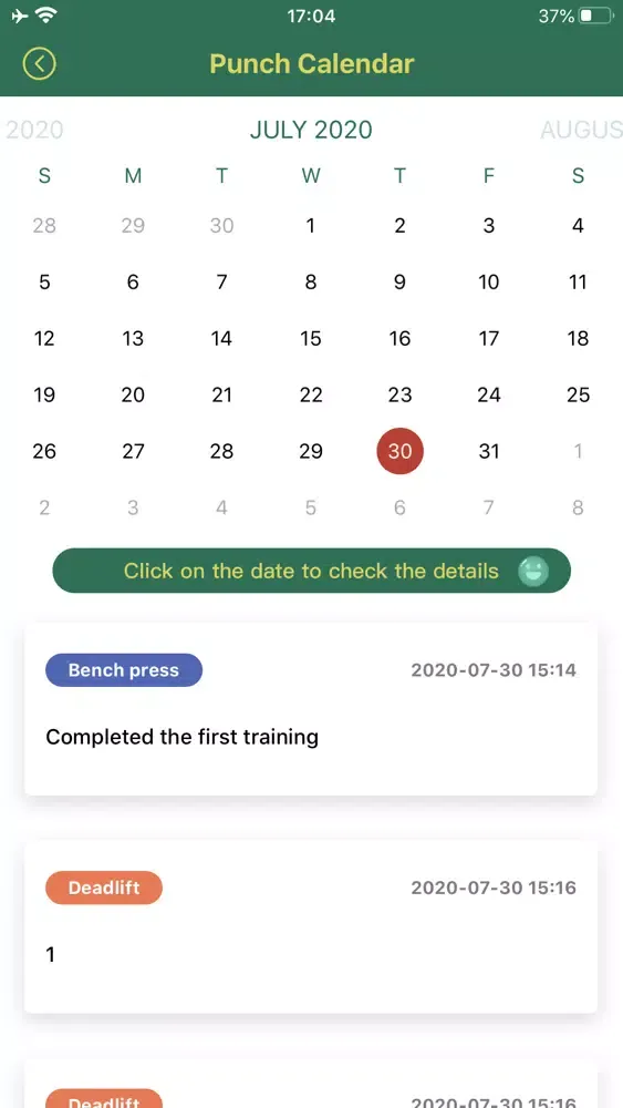 365 Days Sports-Fitness Notes Ekran Görüntüleri