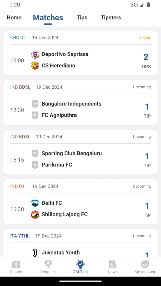 7M Live Scores Pro - News&Data Ekran Görüntüleri