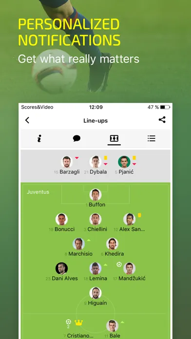Zrzuty ekranu Scores & Video: soccer 2018