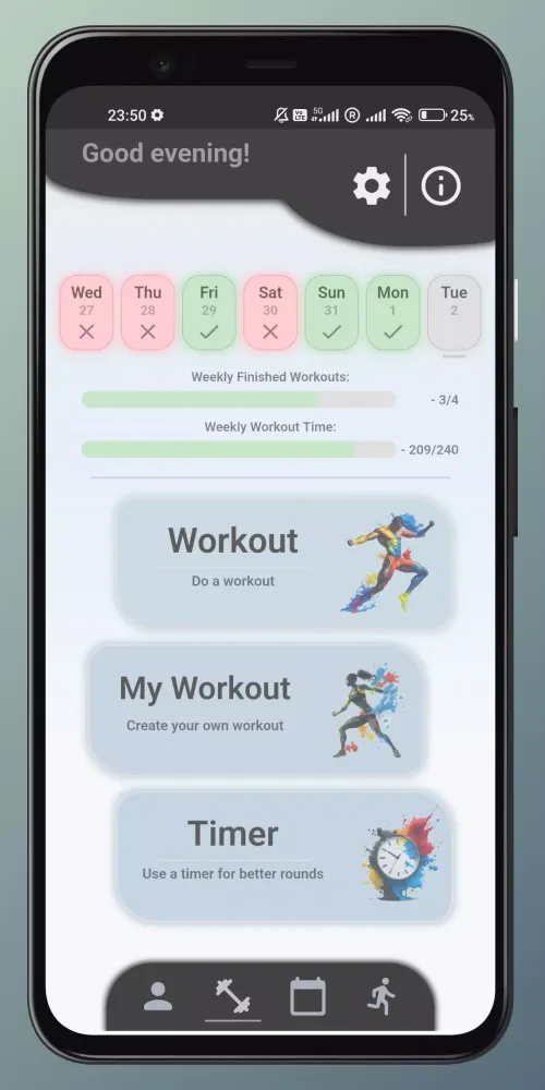 Capturas de pantalla de Fitness Workouts - everywhere!