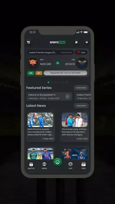 SportsAdda Liveline स्क्रीनशॉट