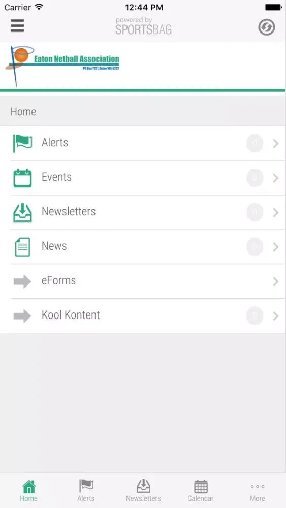 Eaton Netball Association Screenshots