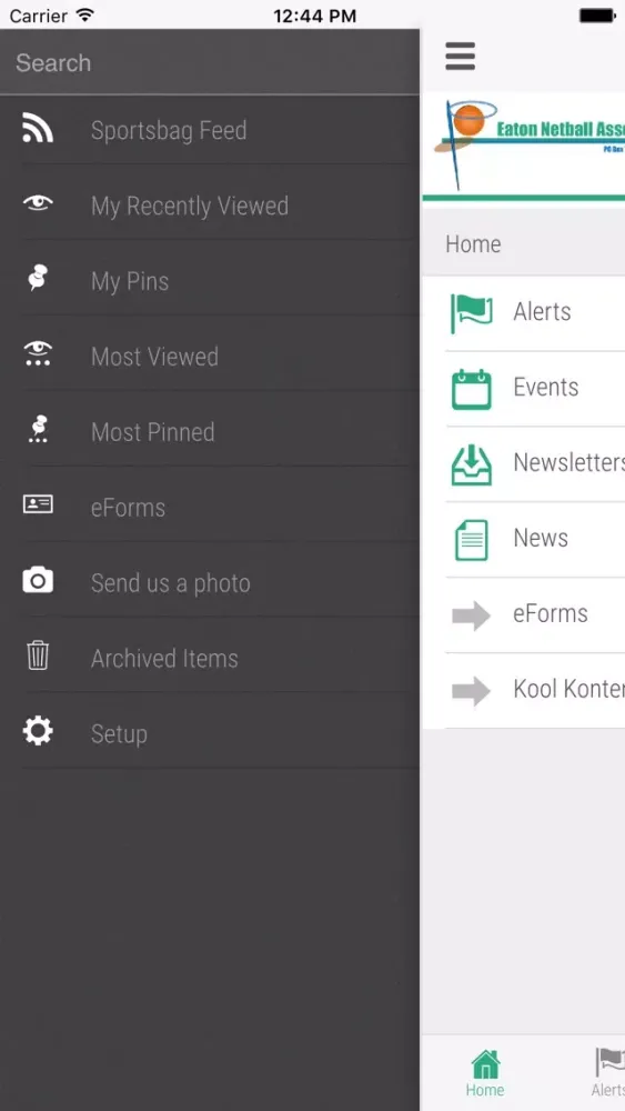 Eaton Netball Association Screenshots