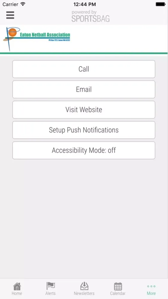 Eaton Netball Association Screenshots