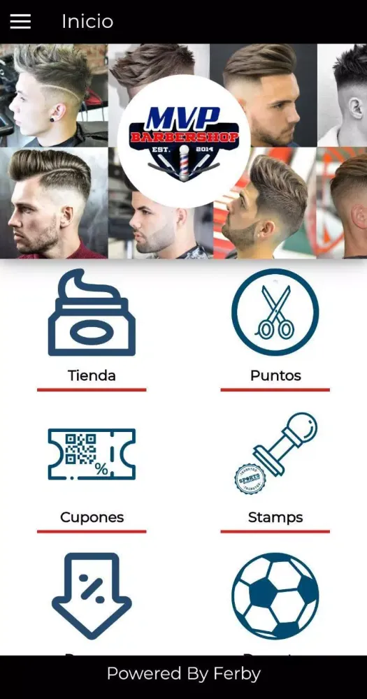 MVP BarberShop Screenshots