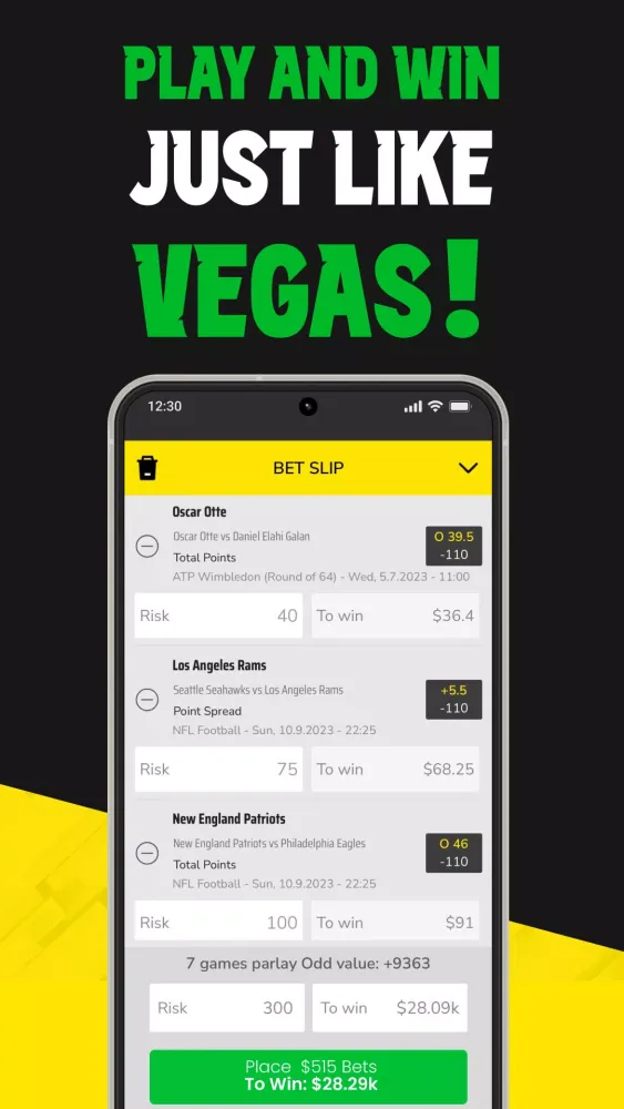 Bet On Sports Screenshots