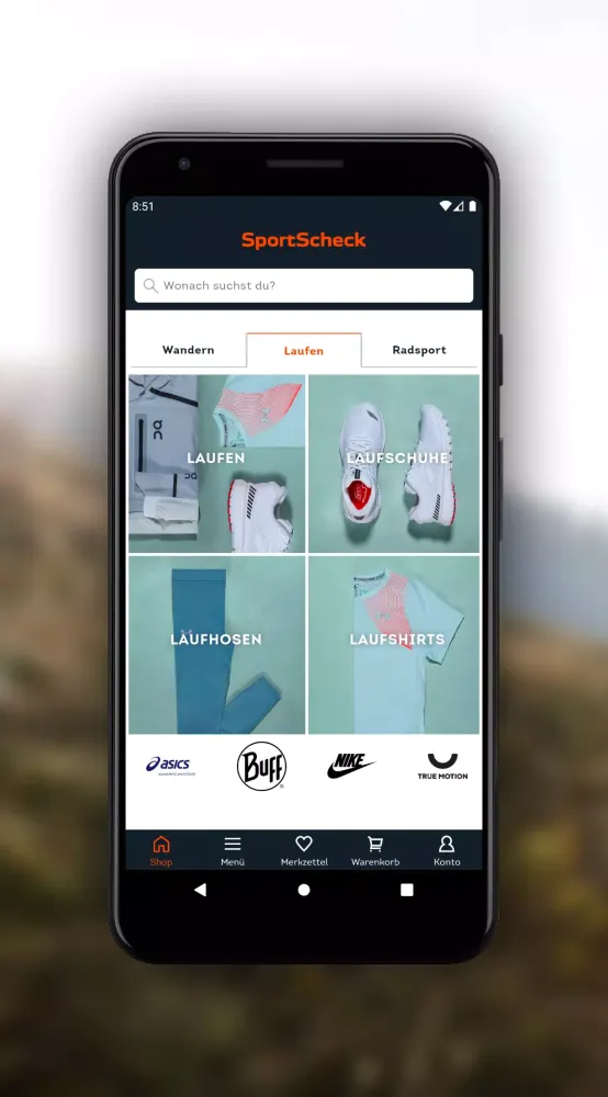 SportScheck Screenshots