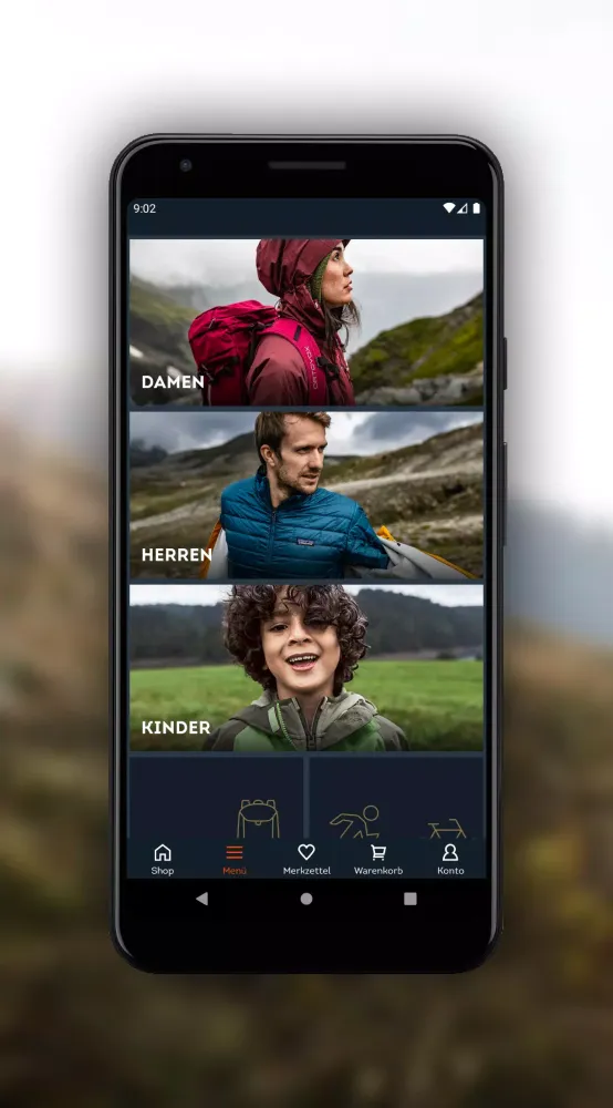 SportScheck Screenshots