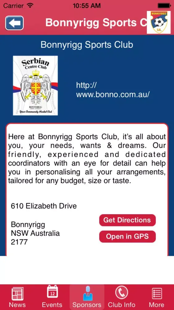 Capturas de pantalla de Bonnyrigg Football Club