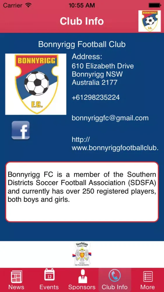 Capturas de pantalla de Bonnyrigg Football Club