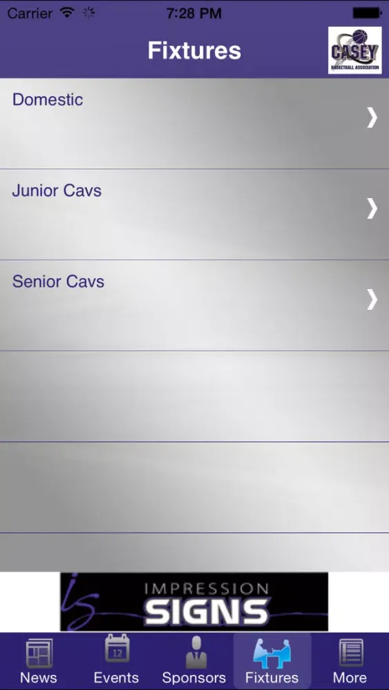 Скриншоты Casey Basketball Association