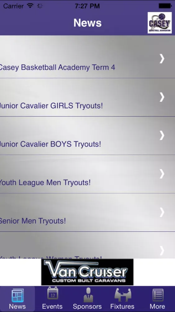 Скриншоты Casey Basketball Association